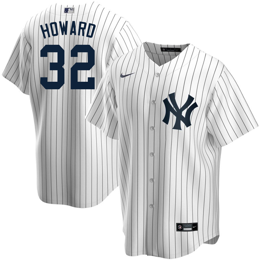 2020 Nike Men #32 Elston Howard New York Yankees Baseball Jerseys Sale-White